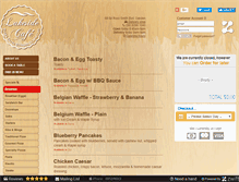 Tablet Screenshot of lakesidecafe.com.au